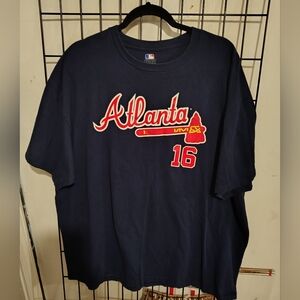 Atlanta Braves Brian McCann MLB #16 T-Shirt